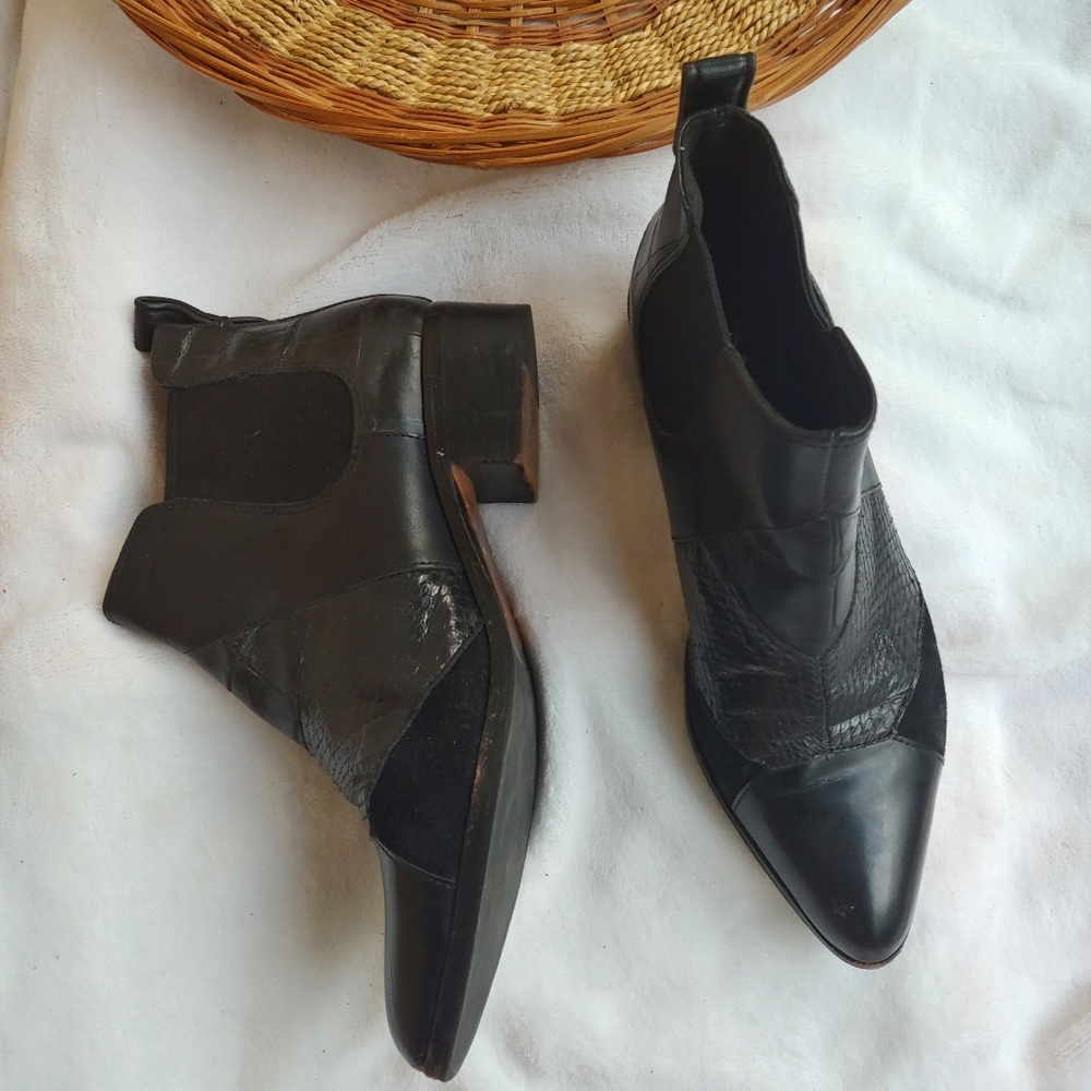 Coach Black Ankle Boots